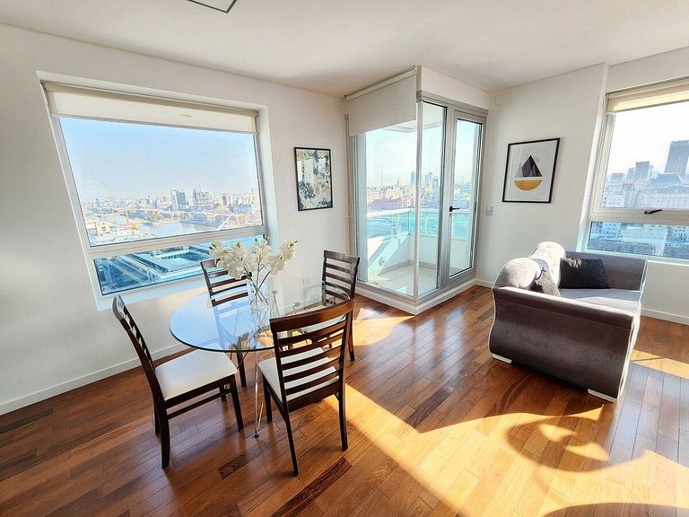 Puerto Madero Piso 20 Vista a la Ciudad 67 mts2