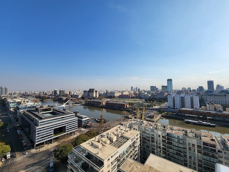 Puerto Madero Piso 20 Vista a la Ciudad 67 mts2