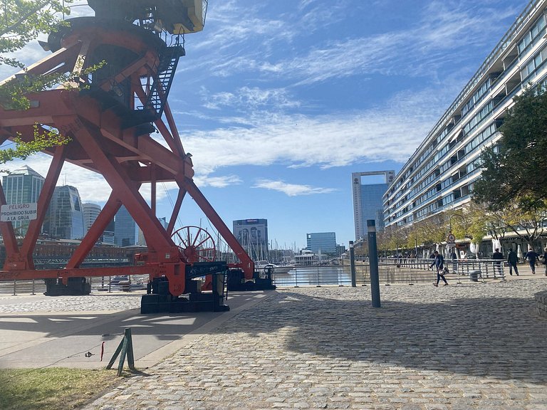 Puerto Madero 38th Floor River View In Front of the Hilton
