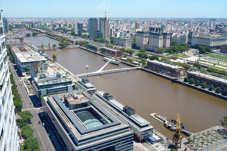 Puerto Madero Piso 40 Vista al Río 67mts2