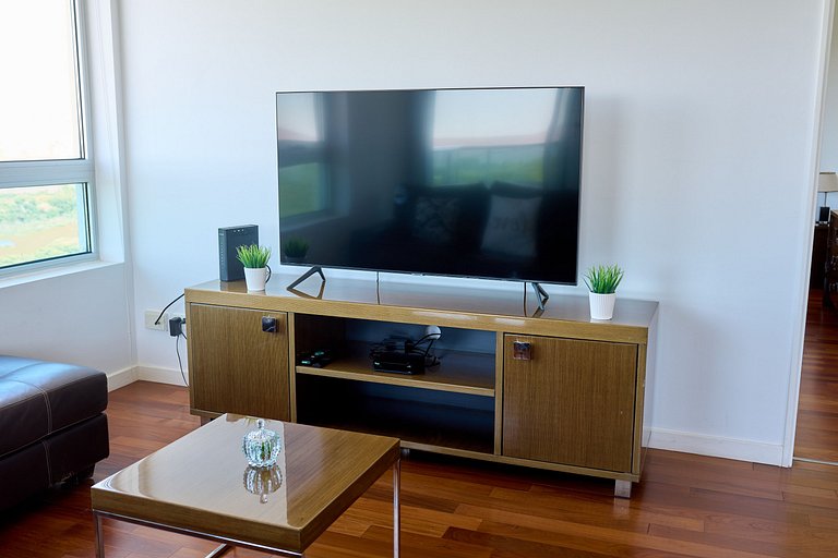 Puerto Madero 20th Floor River View in front of Hilton