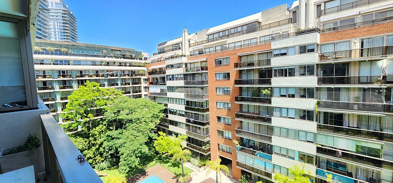 1BR Puerto Madero Pool View al lado Hotel Madero