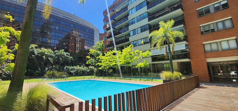 1BR Puerto Madero Pool View al lado Hotel Madero