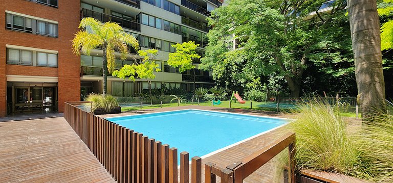1BR Puerto Madero Pool View al lado Hotel Madero