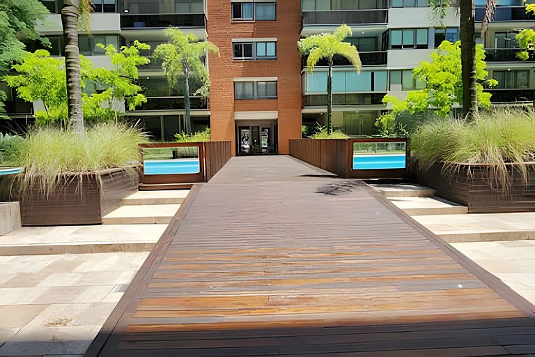 1BR Puerto Madero Pool View al lado Hotel Madero