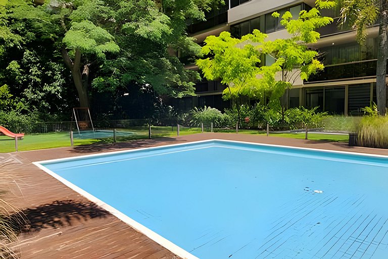 1BR Puerto Madero Pool View al lado Hotel Madero