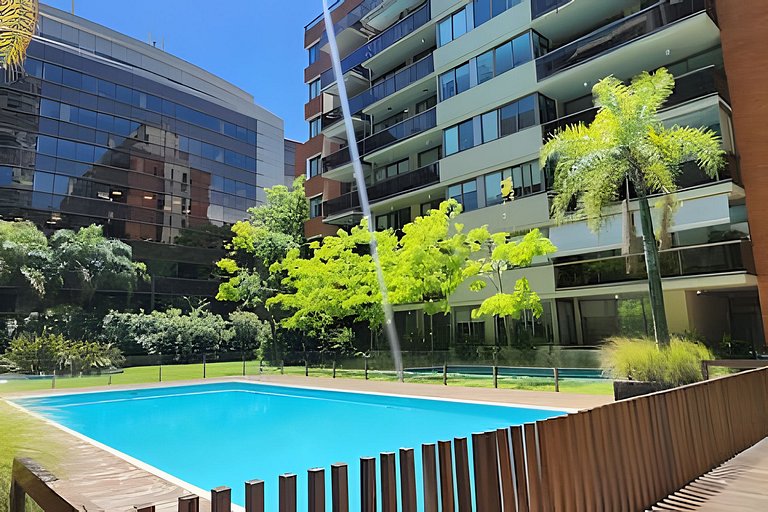1BR Puerto Madero Pool View al lado Hotel Madero