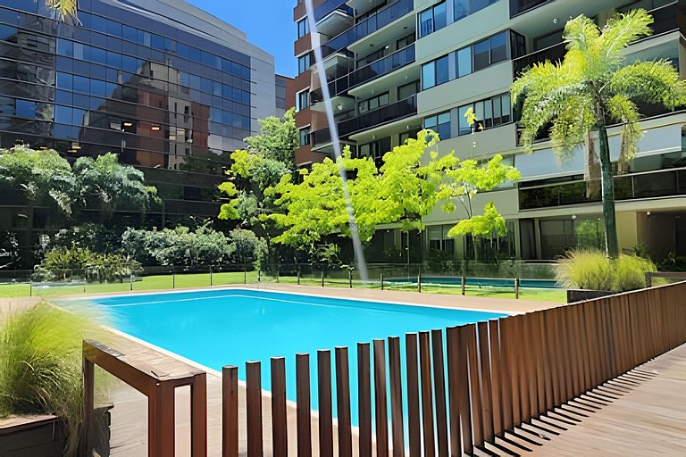 1BR Puerto Madero Pool View al lado Hotel Madero