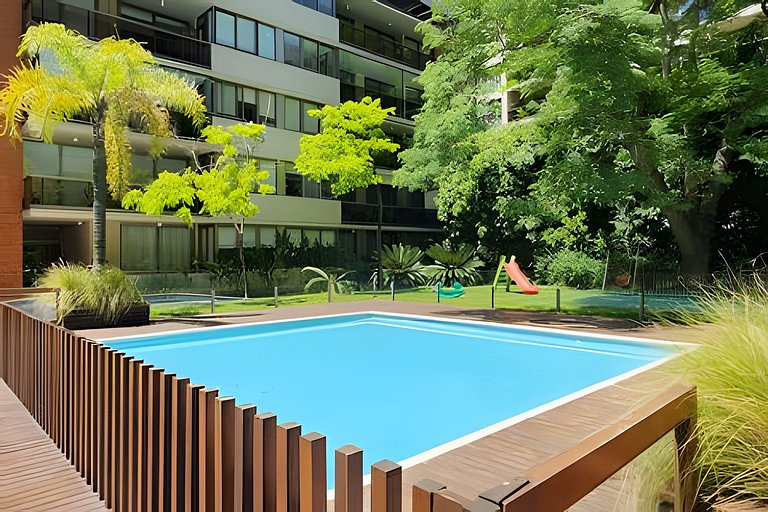 1BR Puerto Madero Pool View al lado Hotel Madero