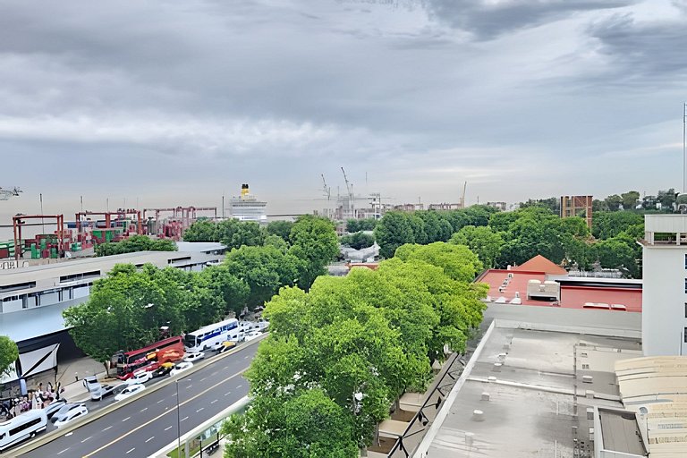 Luxury Loft Piso 9 Vista al Rio 2 Camas Dobles
