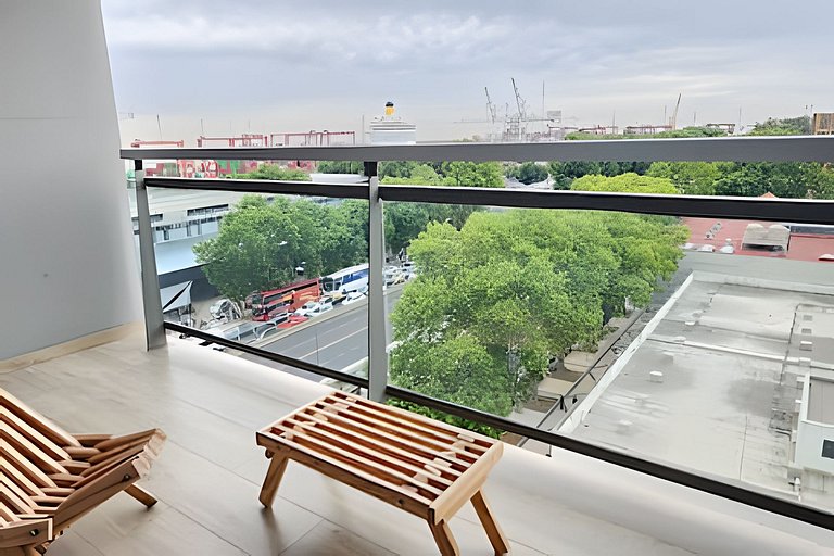 Luxury Loft Piso 9 Vista al Rio 2 Camas Dobles