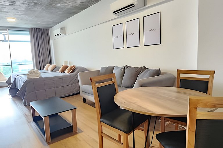 Luxury Loft Piso 9 Vista al Rio 2 Camas Dobles