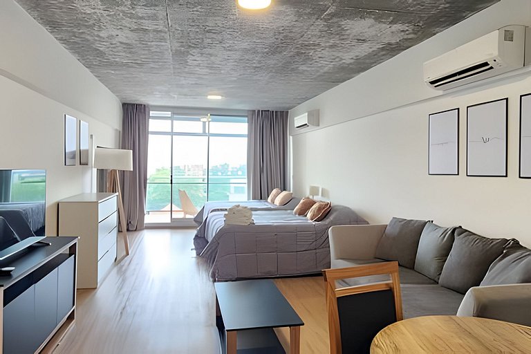 Luxury Loft Piso 9 Vista al Rio 2 Camas Dobles